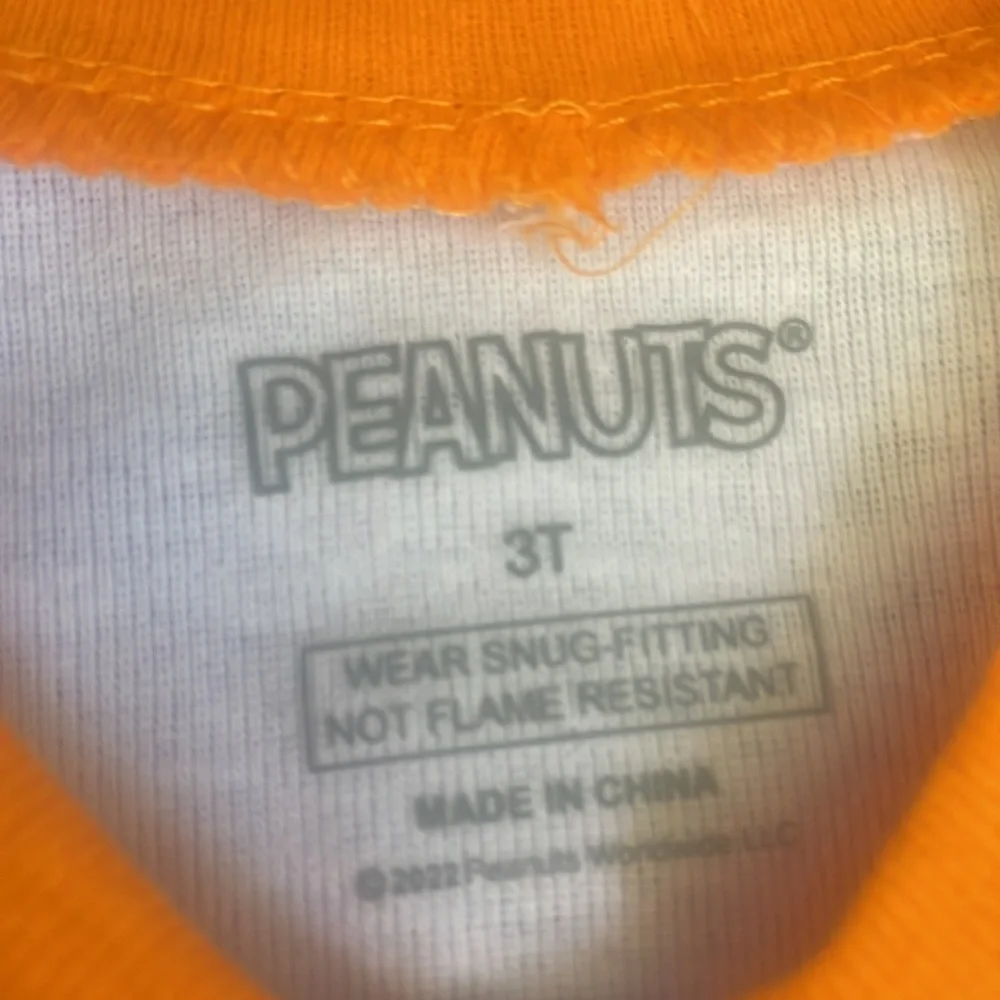 NWOT Unisex Peanuts Halloween Pajama Set - Picture 2 of 5